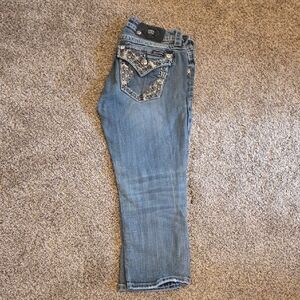Miss Me Capri Jeans, Size 26